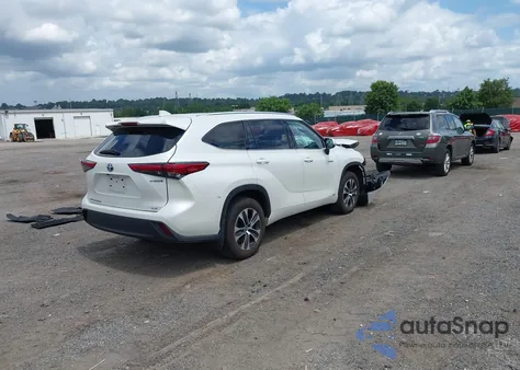 2020 Toyota Highlander Hybrid Xle from USA, damaged, VIN 5TDGBRCH6LS508375